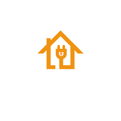 Blue Orange Minimalist Electric House Logo (1)